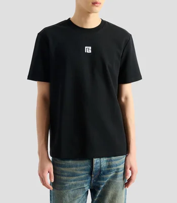 Playera cuello redondo manga corta lisa Hombre
