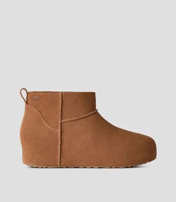 Botas cortas Classic Mini Enwrap de ante Mujer