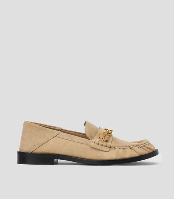 Mocasines en piel Hombre