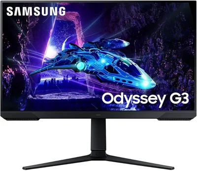 Monitor Gamer Samsung Odyssey G3 LCD 32", 1920x1080 Full HD, FreeSync, 180Hz, HDMI/DisplayPort, Negro.