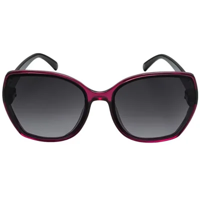 Lentes de Sol Mariposa Pasta Morado Mica Negras Degradadas Mossimo