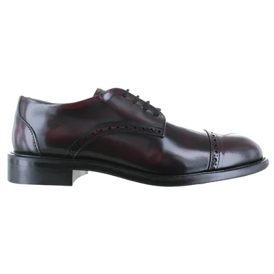 Zapato Clásico Cómodo Caballero Vogatti 1304 Camaleón Vino Injerto Estilo Elegante