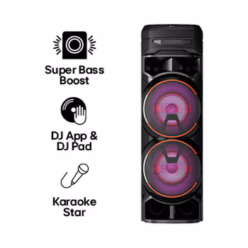Bocina Bluetooth LG XBOOM RNC9 Bocina para fiesta de karaoke RNC9