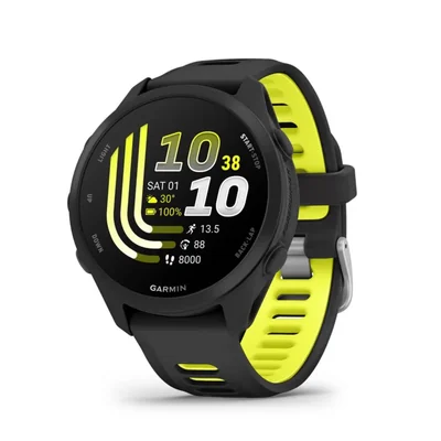 Smartwatch Garmin Forerunner 170 GPS para Correr Negro