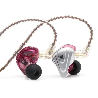 Audífonos intrauditivos Linsoul KZ ZSX 5BA+1DD Híbridos 3.5 mm