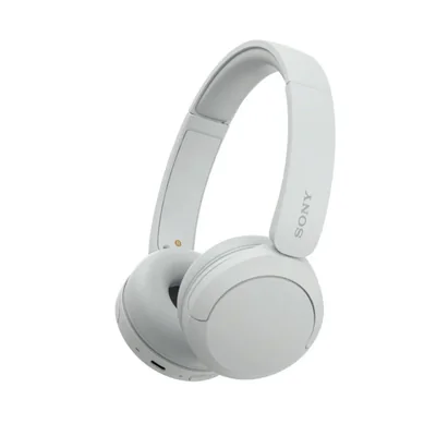 Auriculares inalámbricos Sony WH-CH520 Bluetooth para uso supraaural blancos