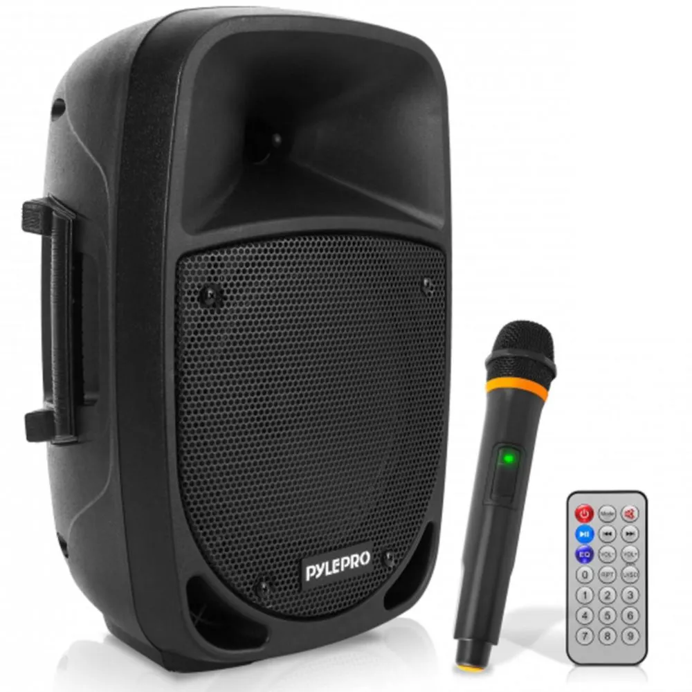 Sistema de PA Karaoke Pyle 800W con Micrófono Inalámbrico Bluetooth