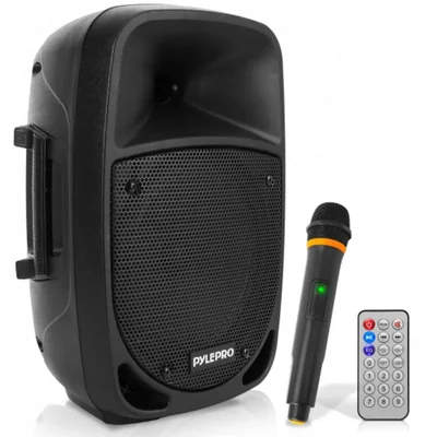 Sistema de PA Karaoke Pyle 800W con Micrófono Inalámbrico Bluetooth