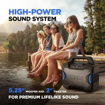 Bocina Bluetooth portátil para exteriores ION Tailgater Boom 60W