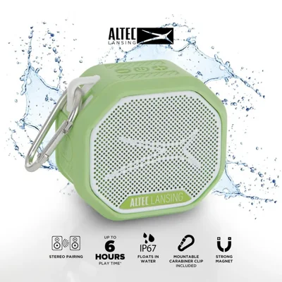 Bocina Bluetooth Altec Lansing HYDRATREK resistente al agua IP67