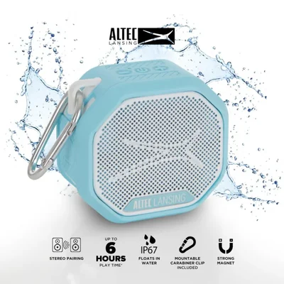 Bocina Bluetooth Altec Lansing HYDRATREK resistente al agua IP67
