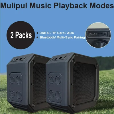 Bocina Bluetooth portátil para carrito de golf BIRDIE79, paquete de 2, 30 W