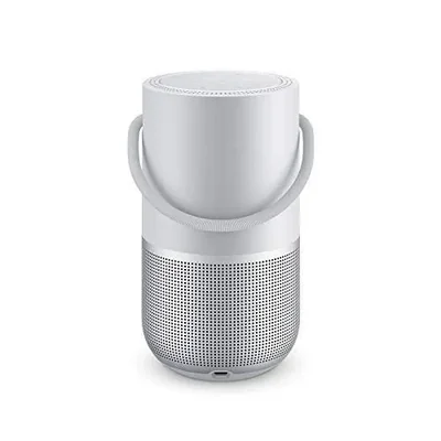 Bocina Bluetooth Bose Bocina inteligente portátil plateado