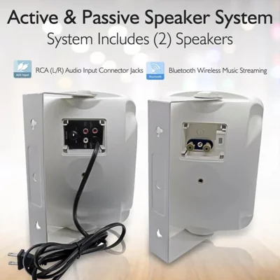 Sistema de Bocina inalámbricos Bluetooth para exteriores Pyle 800W