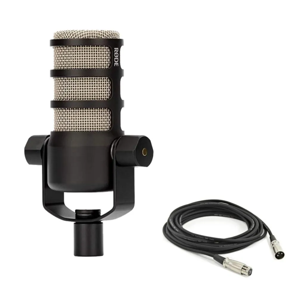 Micrófono StreamEye Rode PodMic con cable XLR (paquete)
