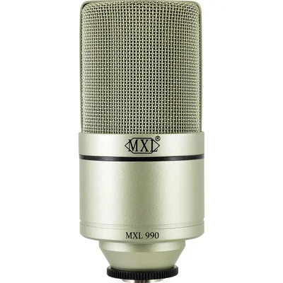 Micrófono de condensador MXL 990 para podcasting canto y más