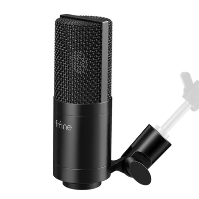 Micrófono Condensador Cardioide Metálico FIFINE K669C XLR