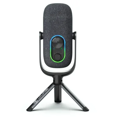 Micrófono JLab JBuds Talk USB cardioide omnidireccional y estéreo