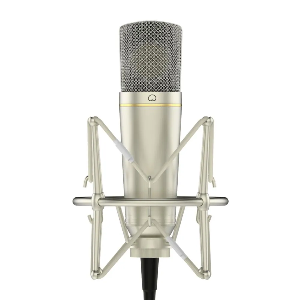 Micrófono Melon Audio MA-67 cápsula dorada de 34 mm XLR
