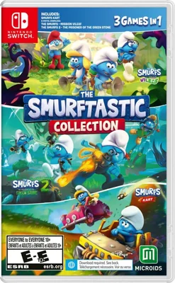 Videojuego MICROÏDS The Smurftastic Collection para Nintendo Switch