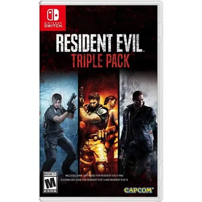 Juego Capcom Resident Evil Triple Pack para Nintendo Switch