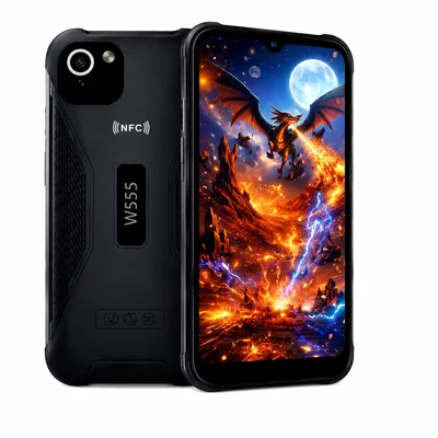 Teléfono Inteligente W555 Ip54 Uso Rudo Nfc Pantalla Hd 5.7 Camara 8/5 Mpx