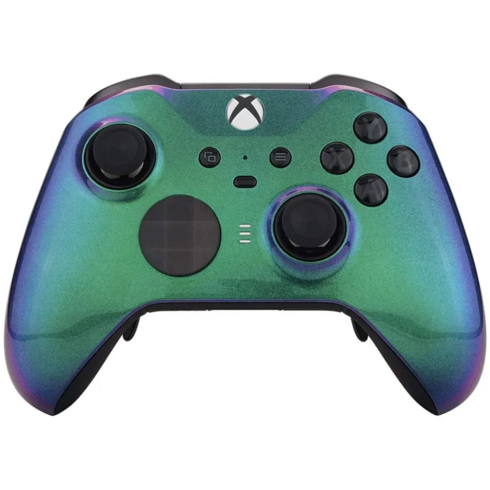 Controlador personalizado Custom Controllerzz Elite Series 2 verde y morado