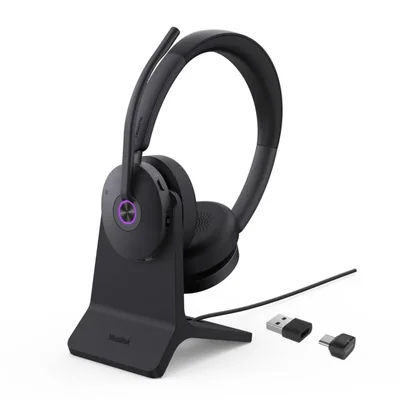 Auriculares inalámbricos Yealink BH74 con cancelación de ruido Bluetooth 32h