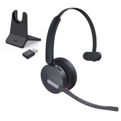 Auricular Yealink WH64 Híbrido Inalámbrico Mono Bluetooth DECT