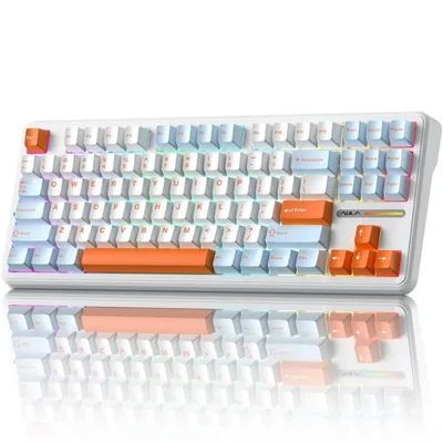 Teclado Mecánico BlueEnss F87 Pro Inalámbrico RGB TKL