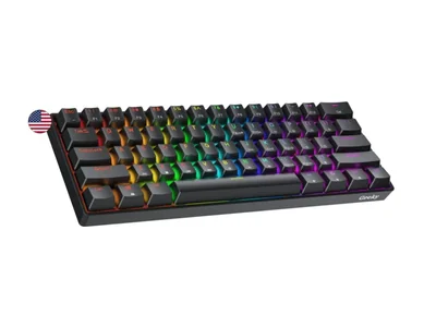 Teclado Mecánico Geeky GK61 60% Hot Swappable RGB