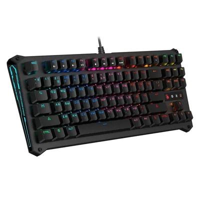 Teclado gamer Bloody B930 TKL con interruptores ópticos e iluminación RGB