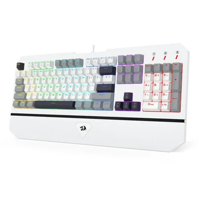 Teclado mecánico gamer Redragon K558 con cable 104 teclas