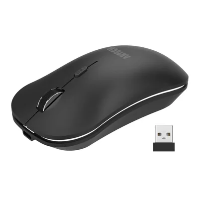 Mouse inalámbrico Arteck MW162 ergonómico silencioso y recargable