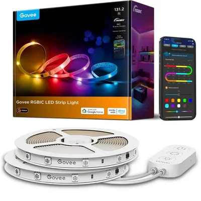 Tira de Luces LED Govee RGBIC 40m Inteligente Alexa WiFi