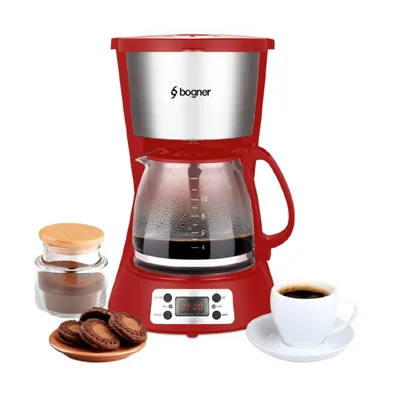 Bogner Cafetera Digital De Goteo Capacidad 12 Tazas BDCM12