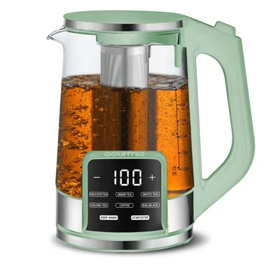 Tetera eléctrica Gourmia de 17 L programable para té