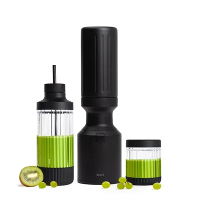 Licuadora BEAST Mighty Compacta de Acero Inoxidable 850W