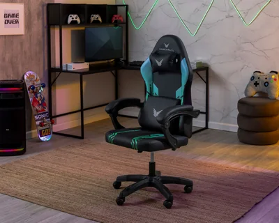Silla Gamer Gamecraft Chrono Altura Ajustable Negra