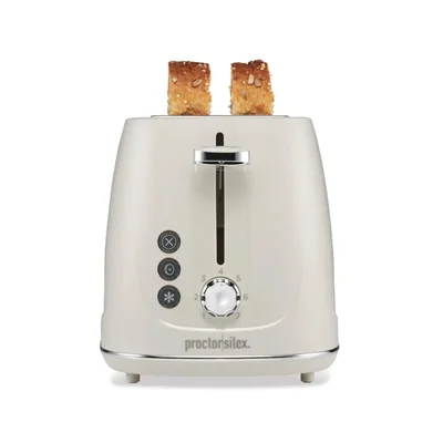 Tostadora Proctor Silex 2 Rebanadas Bagel Descongelar 7 Niveles