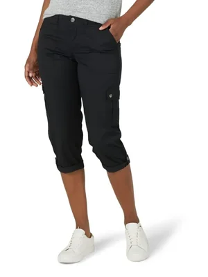 Pantalones cargo capri Ultra Lux Comfort Flex-to-Go de Lee