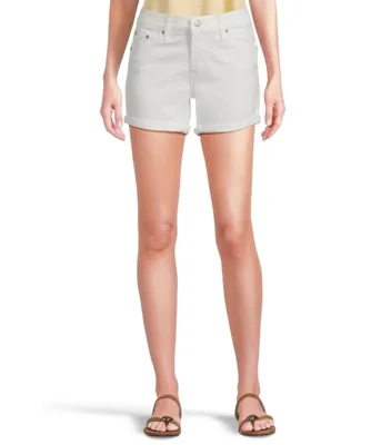 Shorts Levi's 31 Blanco Tiza de Longitud Media
