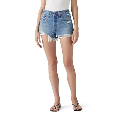 Shorts Levi's Mujer 501 Original Tiro Alto Talle 25