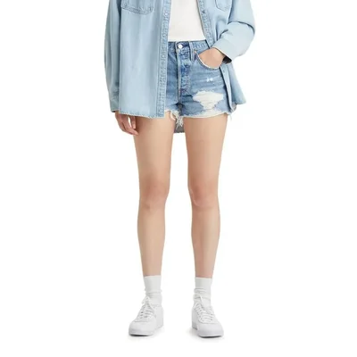 Shorts Levi's 501 Mujer Tiro Alto Talle 26