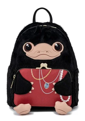 Bolso de mano Loungefly Niffler 23x27x11 cm Doble correa