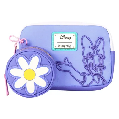 Bolso Bandolera Loungefly Pato Daisy Nylon 19x13x6 cm