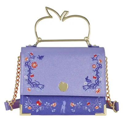 Bolso Cruzado Loungefly Blancanieves de Cuero Sintético Brillante 23x20x8cm