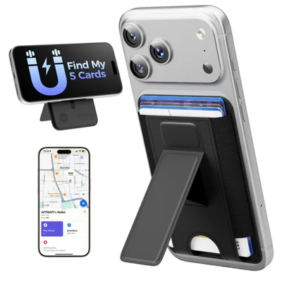 Cartera APTMAPT MagSafe 5 Tarjetas RFID Negra con Find My