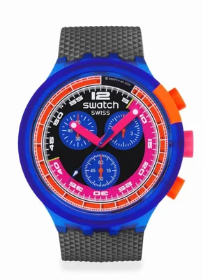 Reloj Swatch Big Bold Chrono Azul 47 mm Resistente al Agua