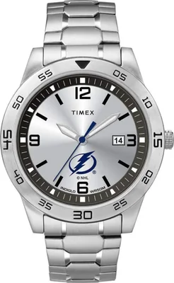 Reloj Timex Tribute NHL 42 mm Correa de Acero Inoxidable Lightning